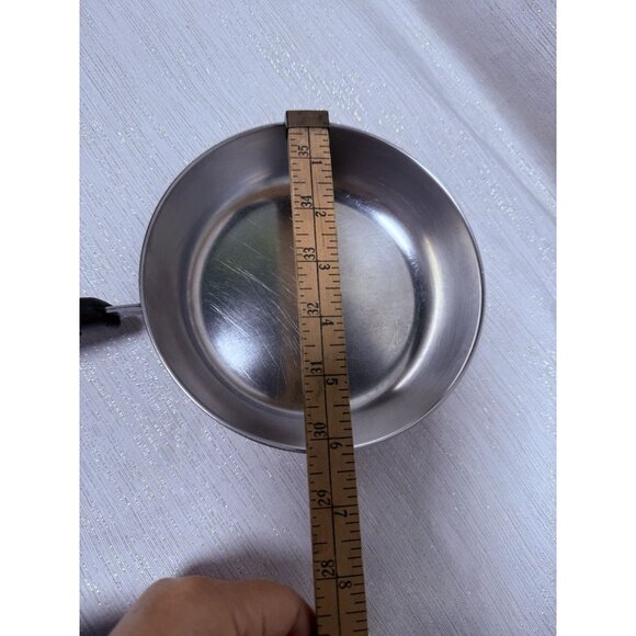 Vintage Revere Ware 1801 Copper Bottom 8" Skillet Frying Pan No lid 2363973 - Picture 7 of 7